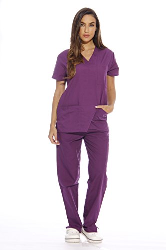 Women's Scrub Sets Six Pocket Medical Scrubs