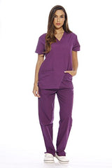 Women's Scrub Sets Six Pocket Medical Scrubs