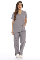 Women's Scrub Sets Six Pocket Medical Scrubs