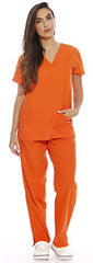 Women's Scrub Sets Six Pocket Medical Scrubs