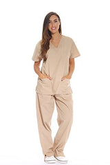 Women's Scrub Sets Six Pocket Medical Scrubs
