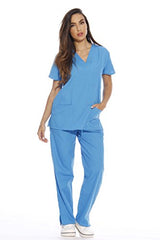 Women's Scrub Sets Six Pocket Medical Scrubs