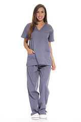 Women's Scrub Sets Six Pocket Medical Scrubs
