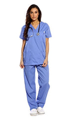 Women's Scrub Sets Six Pocket Medical Scrubs
