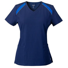Colorblock Stretch Scrub Top