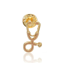 Stethoscope Brooch