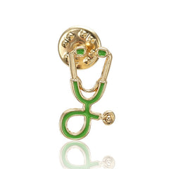 Stethoscope Brooch